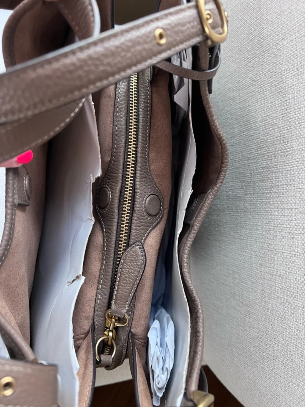 Coach Bella dark stone - brand new never carried - Picture 5 of 5